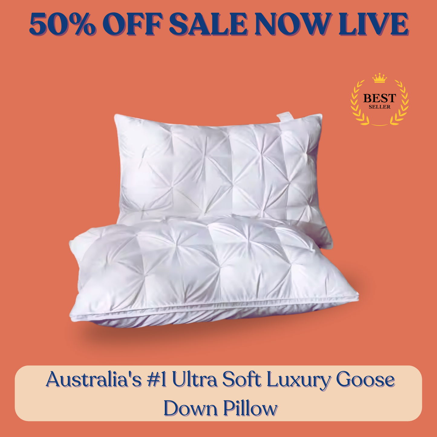 DreamNest - Luxury Goosedown Pillow