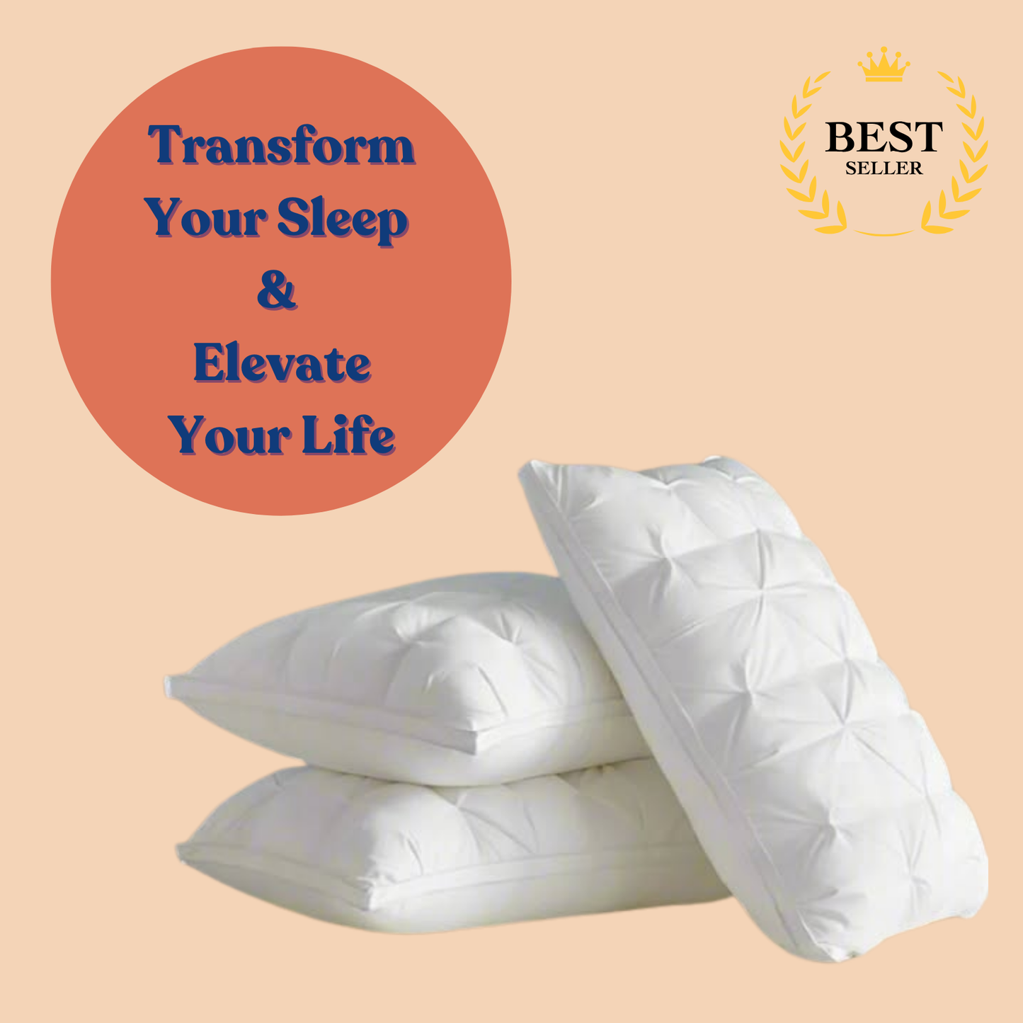 DreamNest - Luxury Goosedown Pillow